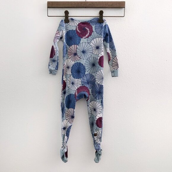 TEA COLLECTION Footed Zip Front Baby Romper Size 12-18 Months - Picture 2 of 9